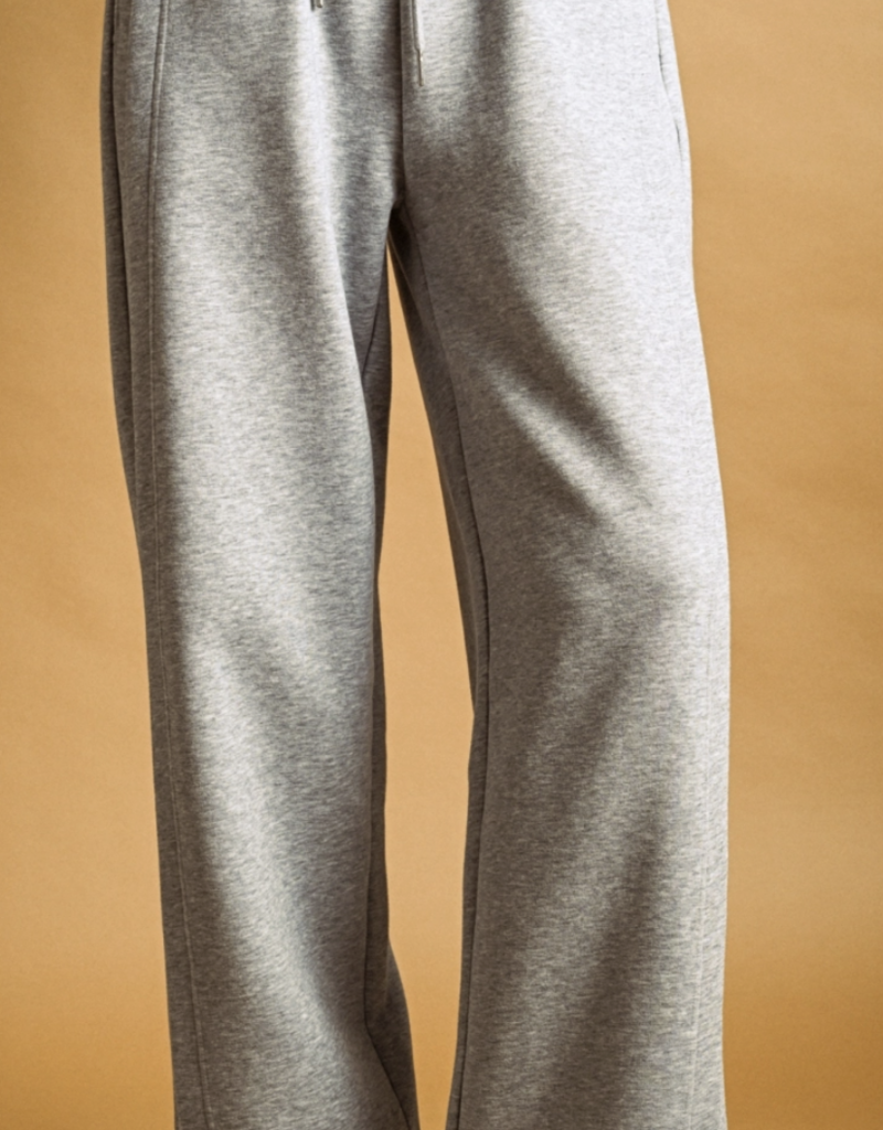 WAIST CONTRAST DETAIL SWEAT PANTS