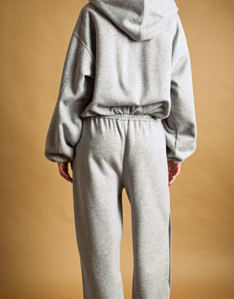 WAIST CONTRAST DETAIL SWEAT PANTS