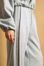 WAIST CONTRAST DETAIL SWEAT PANTS