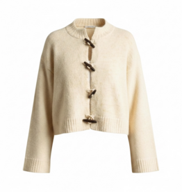 SWEATER CARDIGAN WITH TOGGLE BUTTON DETAIL