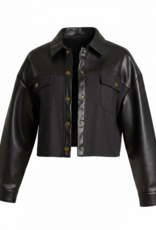 Faux Leather Jacket