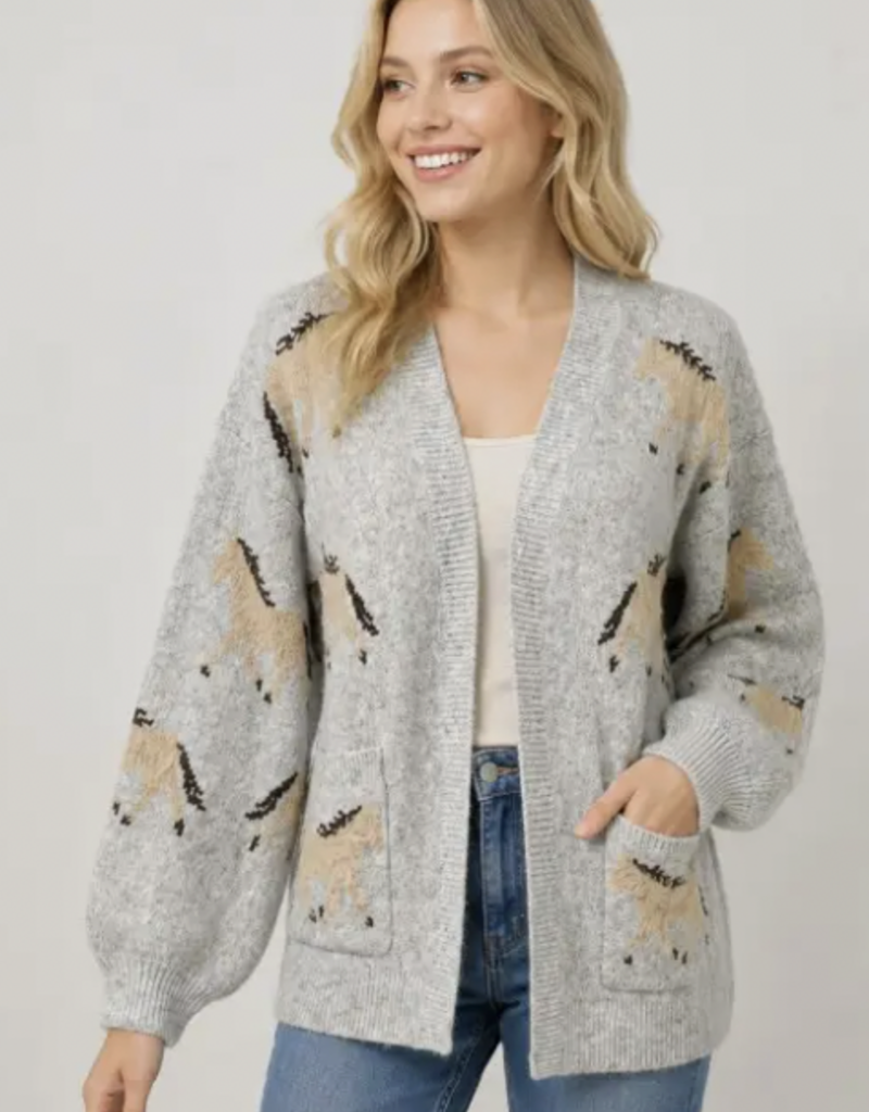 Horse Cardi