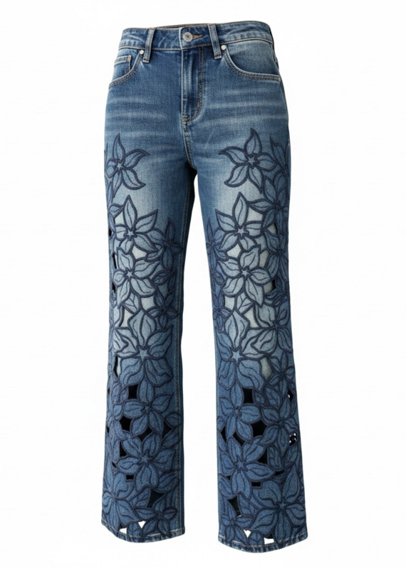Cut Out Jeans