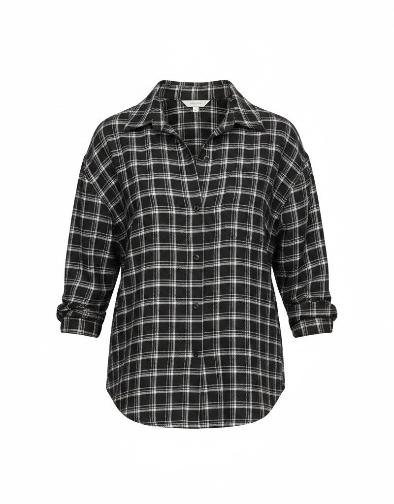 River Plaid Button Up