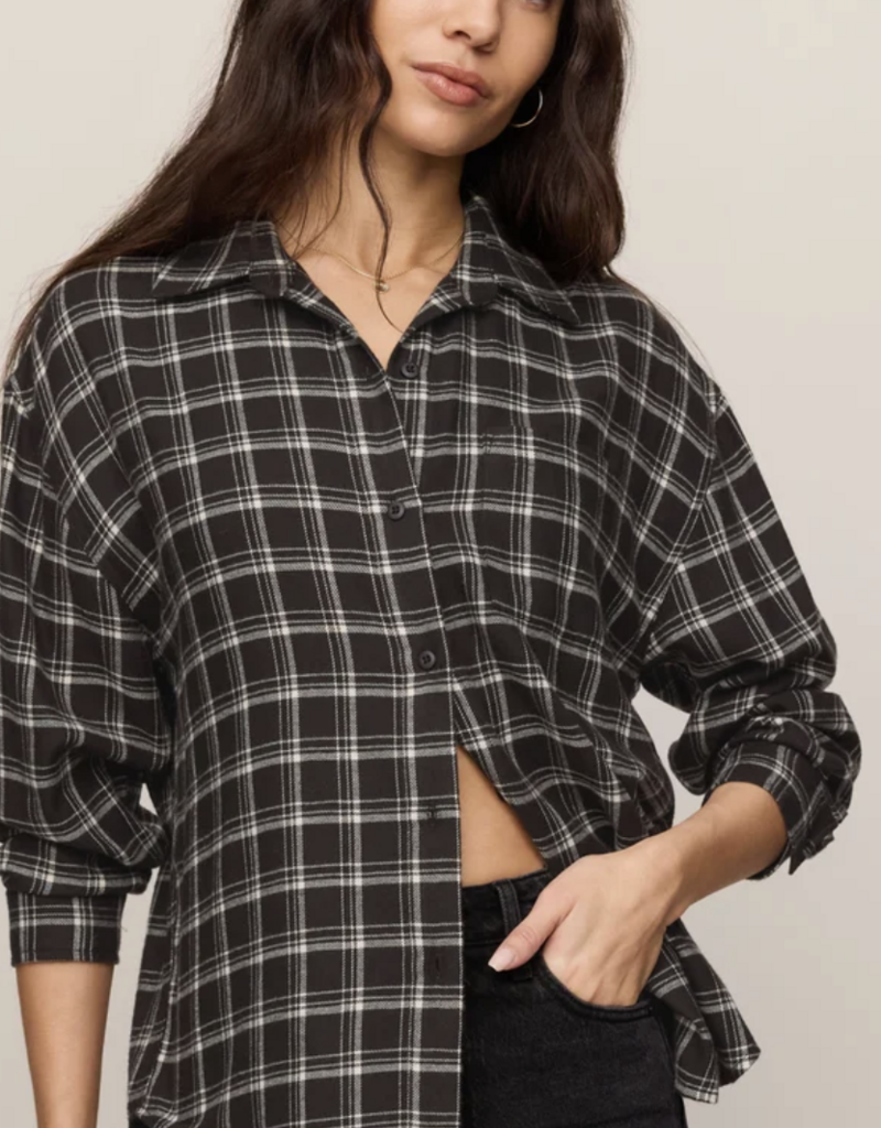 River Plaid Button Up