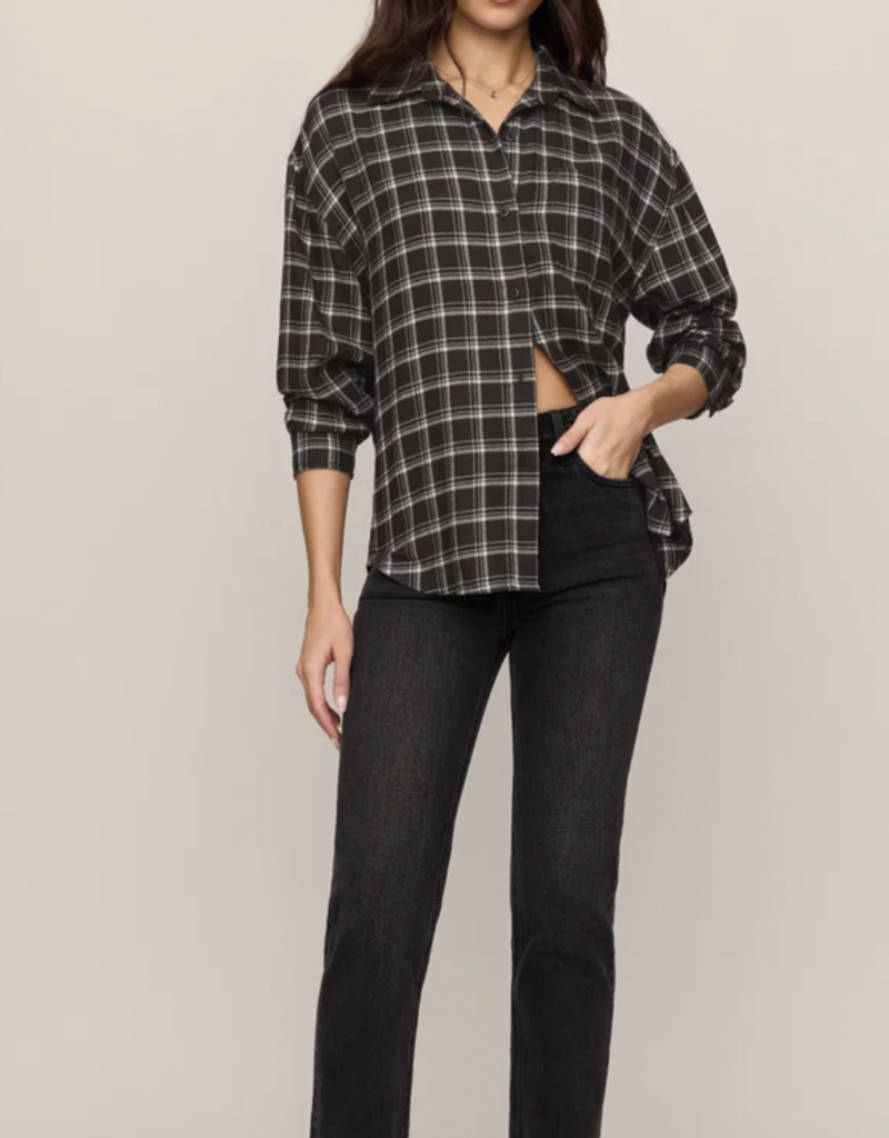 River Plaid Button Up
