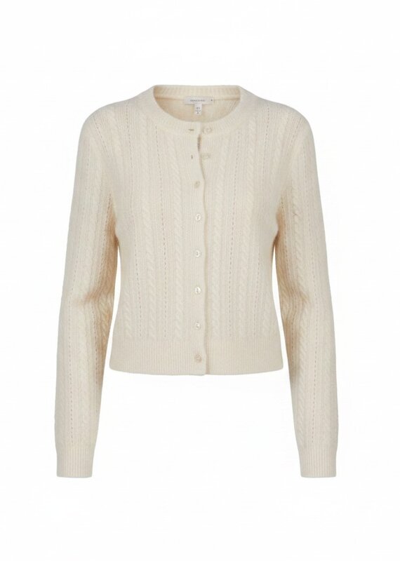 Medina Pointelle Cardigan
