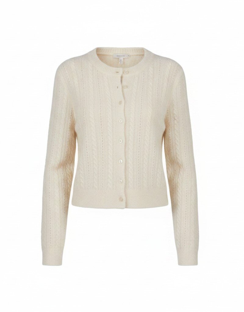 Medina Pointelle Cardigan