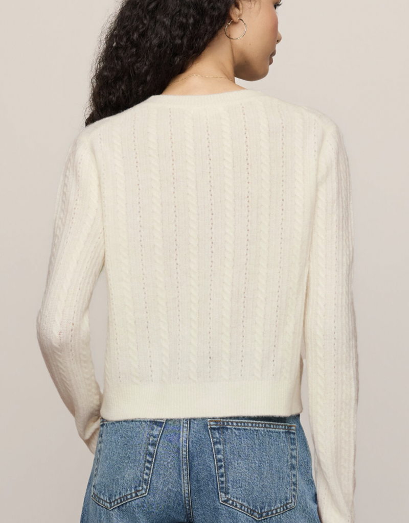 Medina Pointelle Cardigan