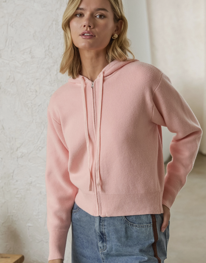 The Perfect Hooded Zip-up Sweater