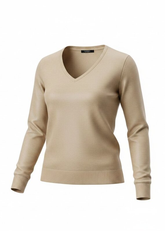 V Neck Soft Sweater