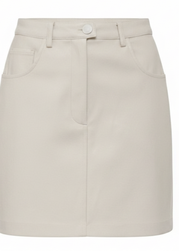 Faux Leather Skirt