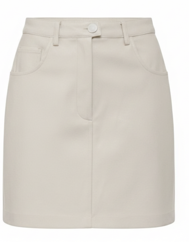 Faux Leather Skirt