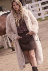 Faux Leather Skirt