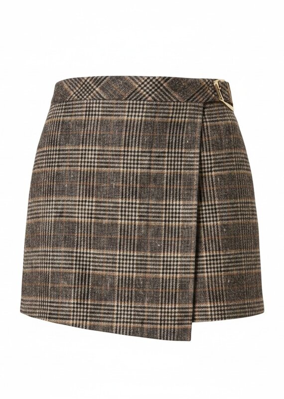 Mini Plaid Skirt
