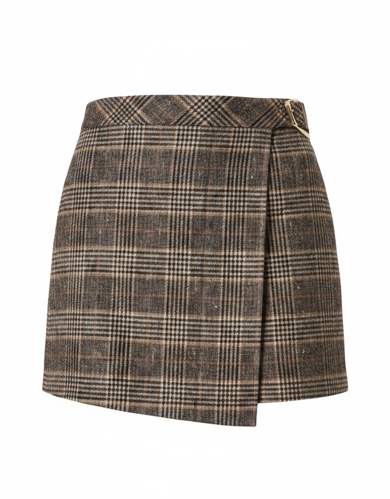 Mini Plaid Skirt