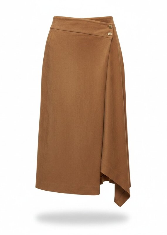 Faux Suede Skirt