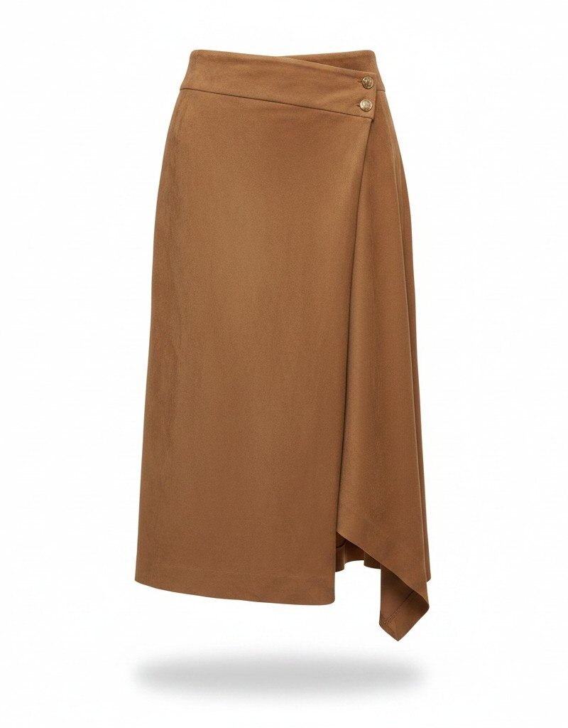 Faux Suede Skirt