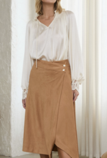 Faux Suede Skirt