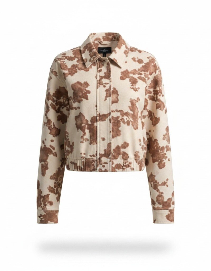 Cow Print Jacket