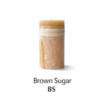 Timber Candle, 3.25x3, Brown Sugar