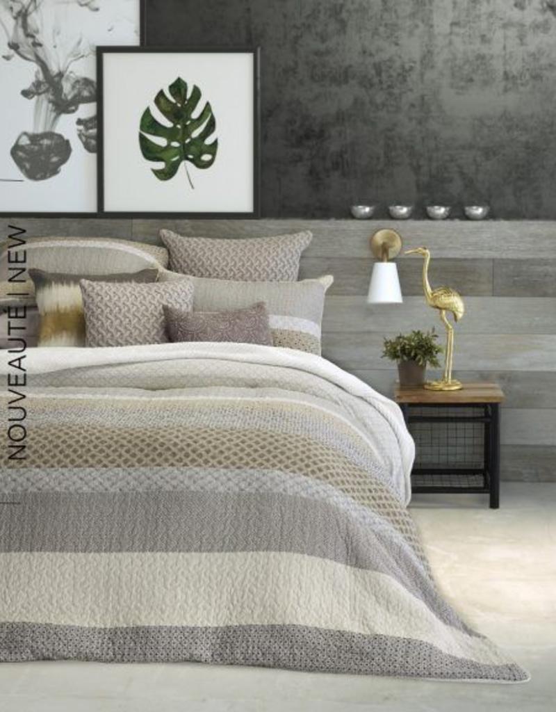 Hb Promotions Ethan King Quilted Duvet Cover Shams