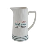 Let It Snow Pitcher