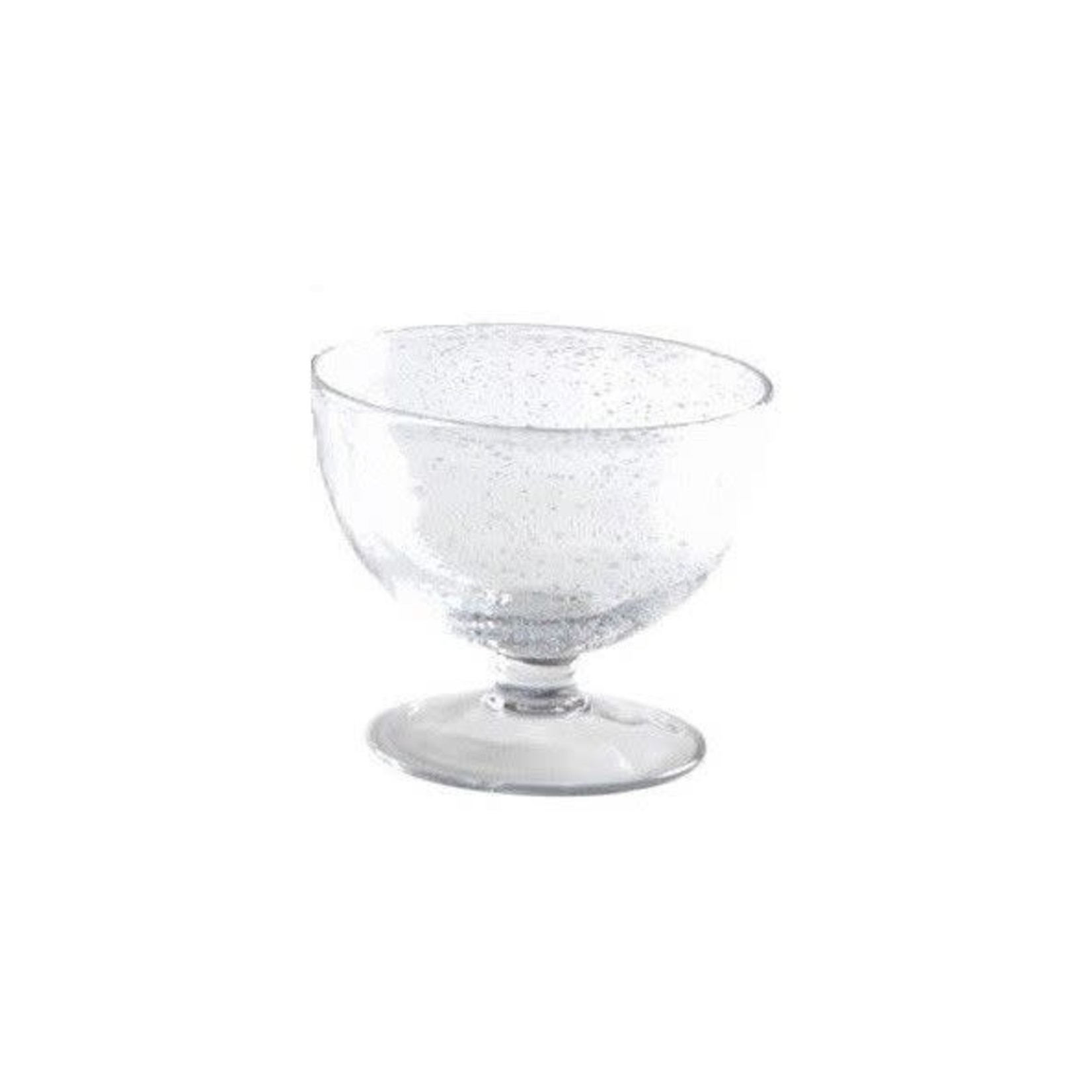 Bubble Glass Dessert Bowl