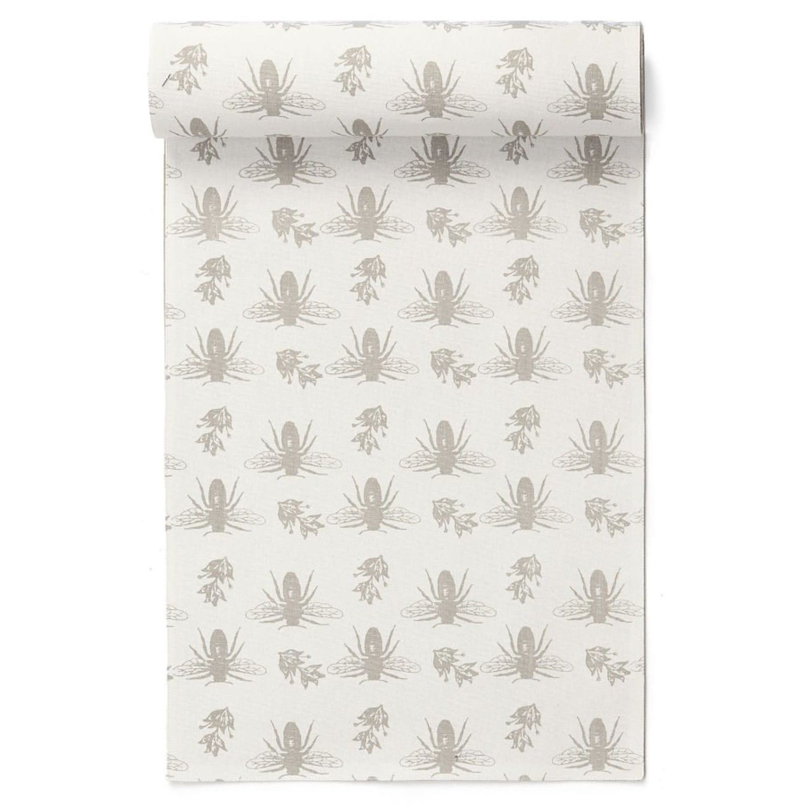 Table Runner - Grey Bees