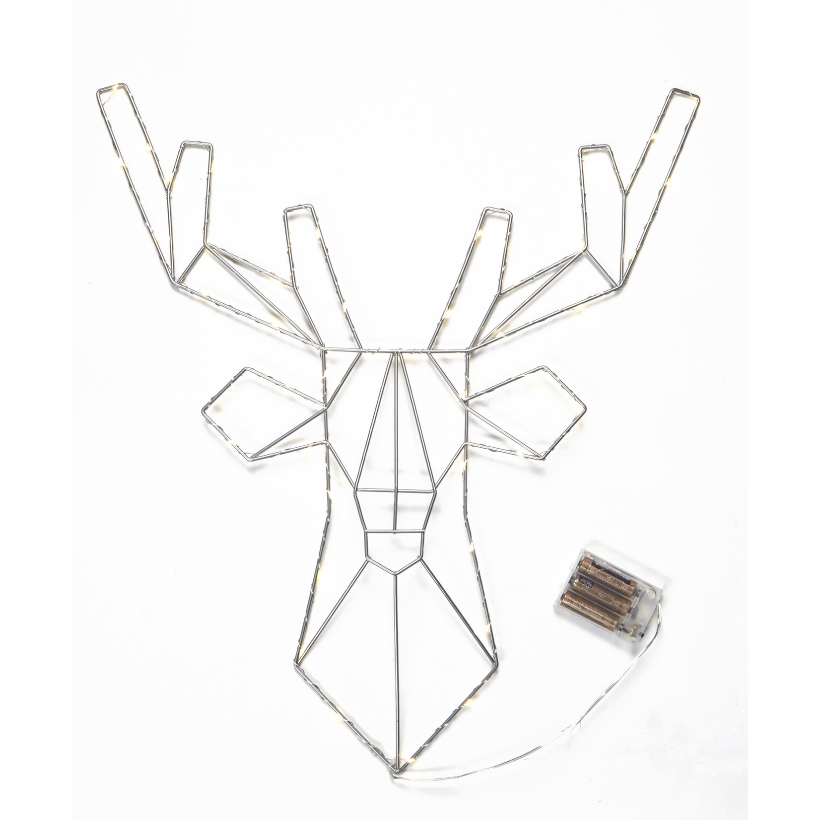 Light-Up Stag Head
