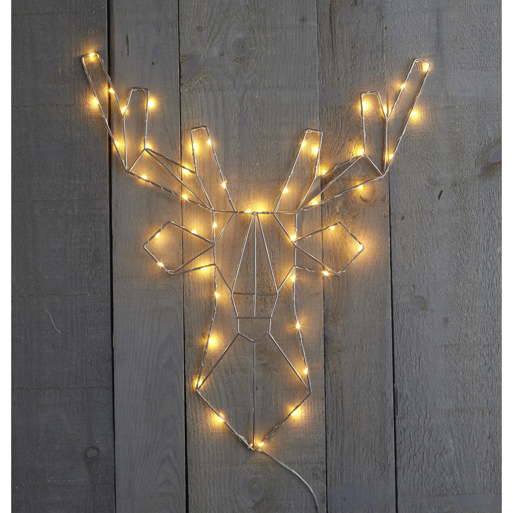 Light-Up Stag Head
