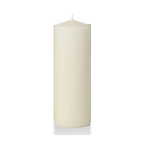 Pillar Candle, Ivory 3x8