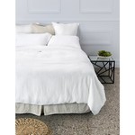 White Linen Duvet Set - King