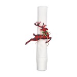 Tin Reindeer Napkin Ring