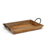 Abbott Rectangle Tray with Handles - Large