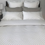 Georgia Diamond Dove Duvet Set