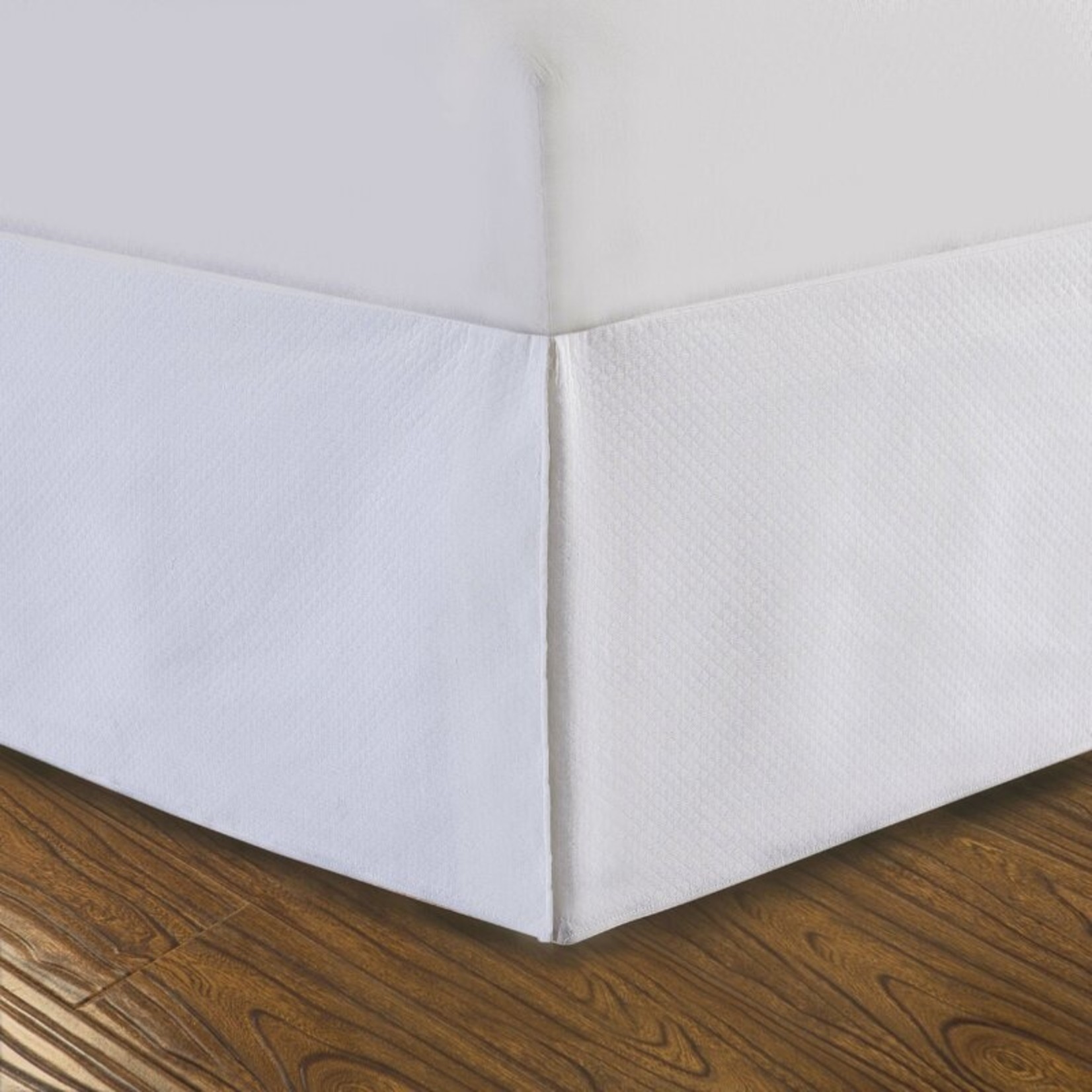 White Pasta Bedskirt  - Double