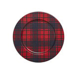 Lodge Plaid Charger