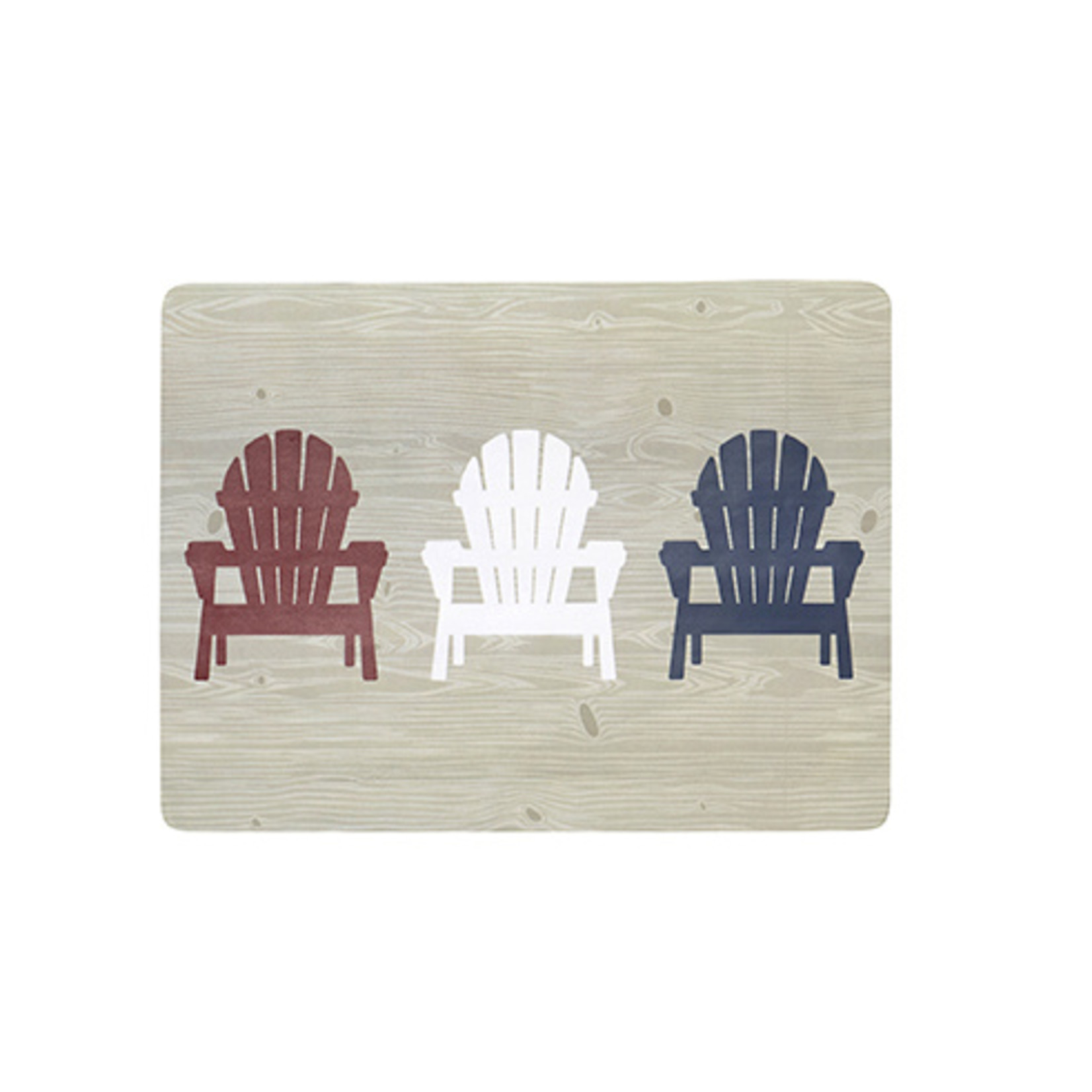 Muskoka Chair Cork Backed Placemat S/4