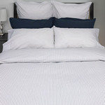 Georgia Stripe Marine Duvet Set