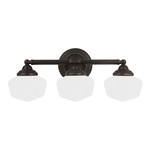 Academy 3-Light Sconce - Heirloom Bronze