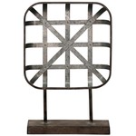 Galvanized Metal Sculpture