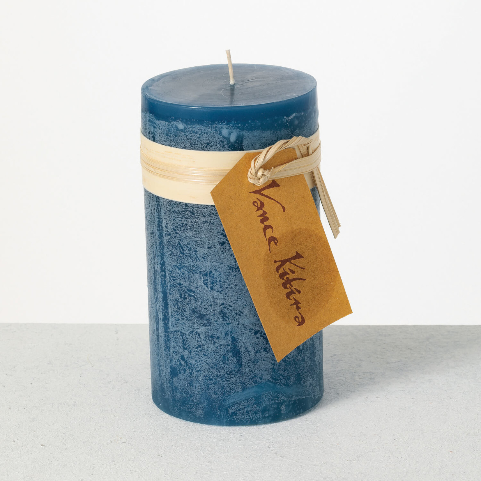 English Blue Timber Candle