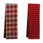 Red Plaid Table Runner