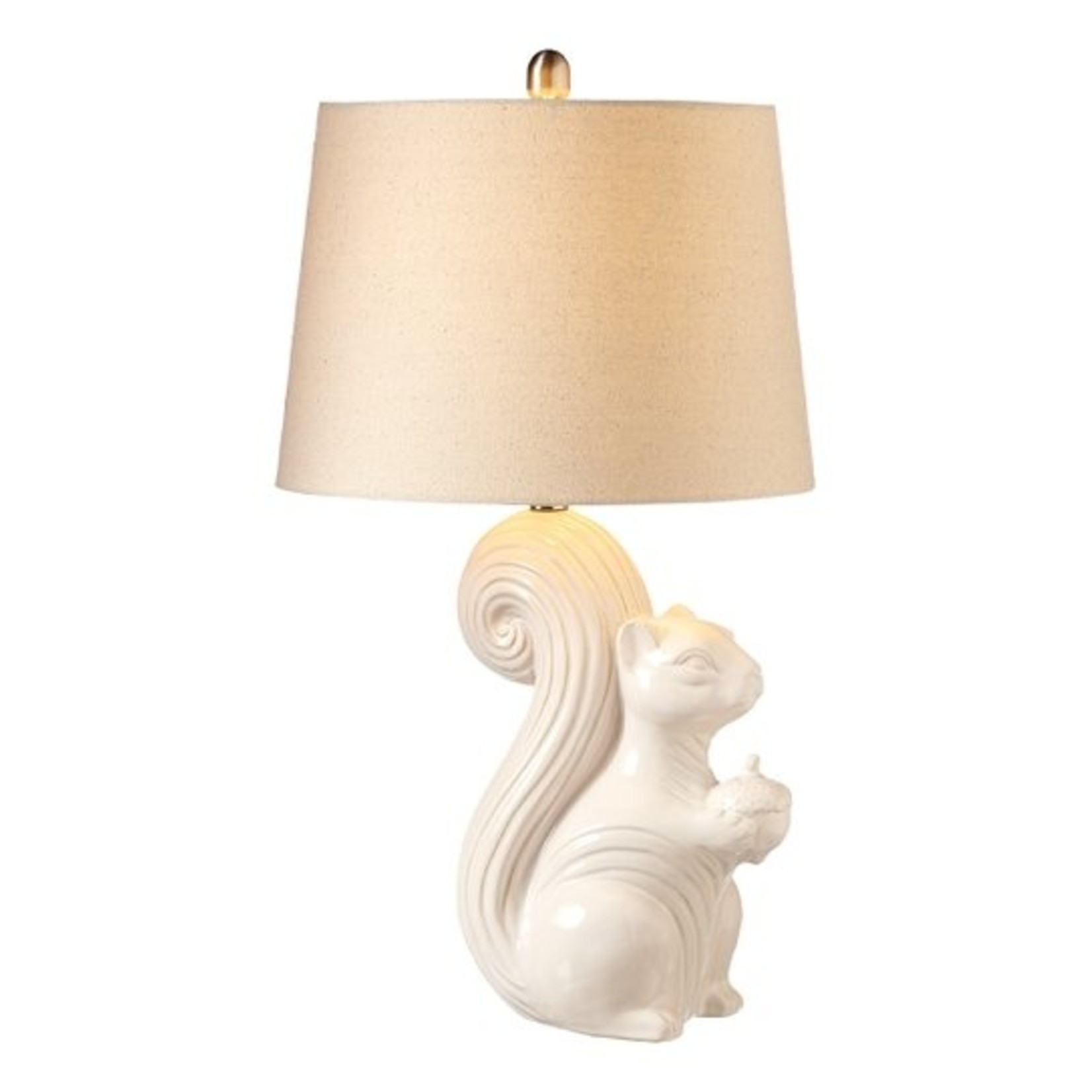 Squirrel Lamp with USB Plug-In