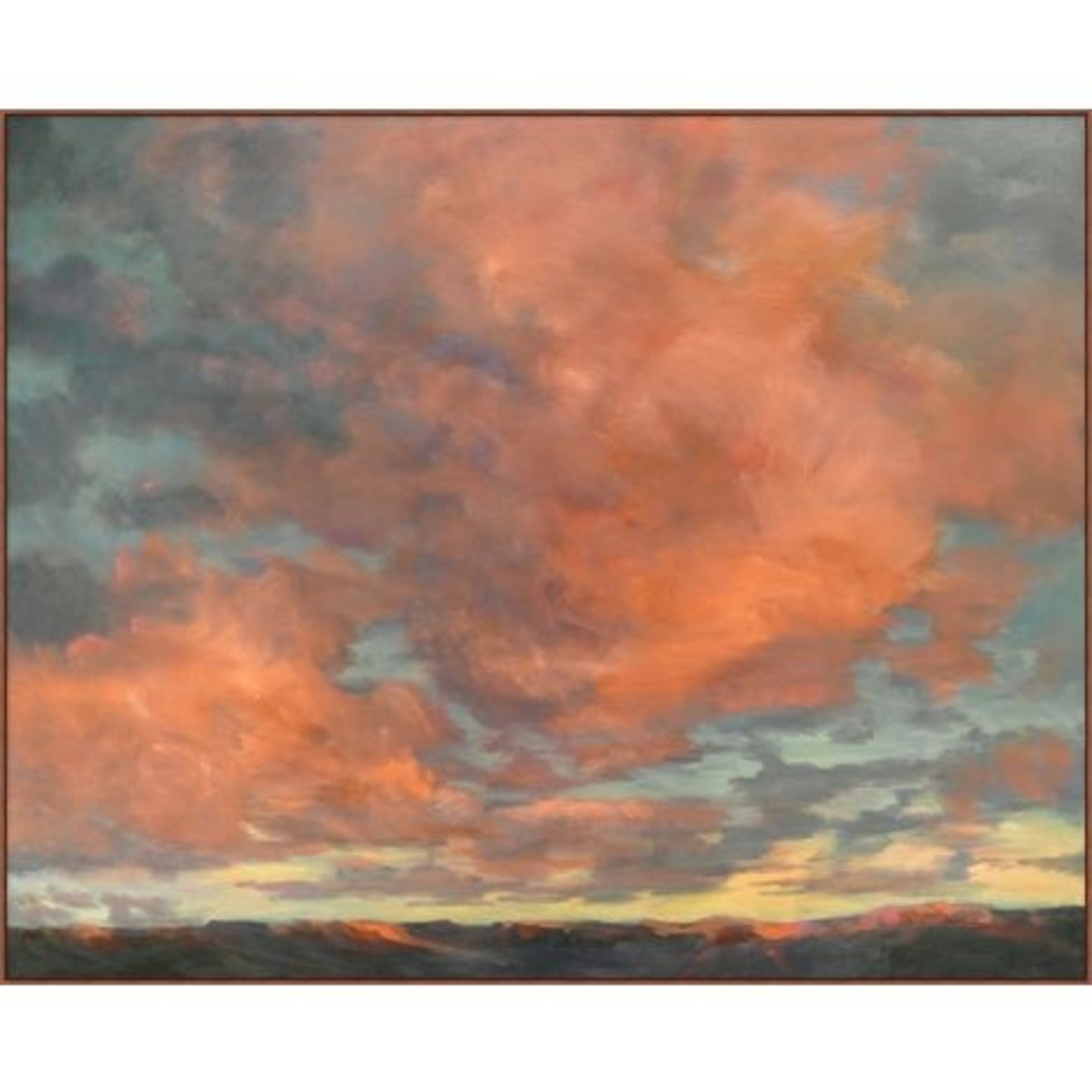 Wendover Art Group Western Sunset Painting - (Wen)