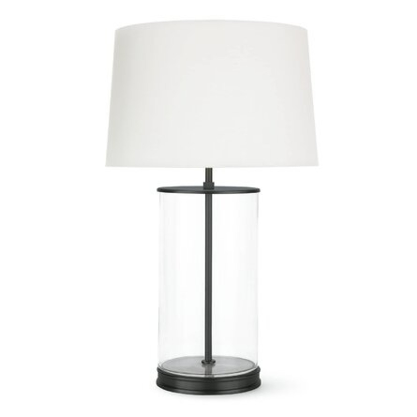 Magelian Glass Table Lamp - Oil Rubbed Bronze