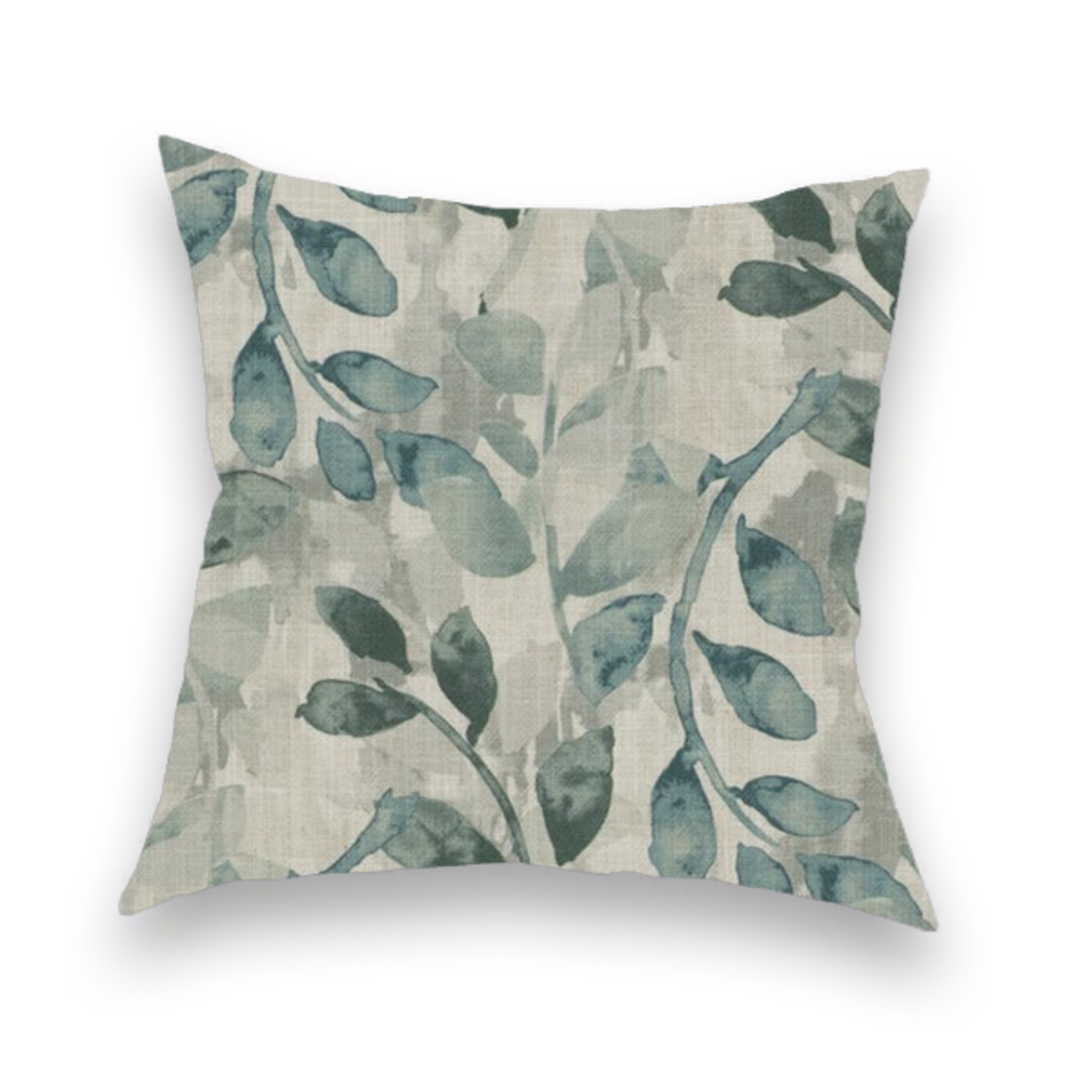 Large Spa Leaf Toss Pillow