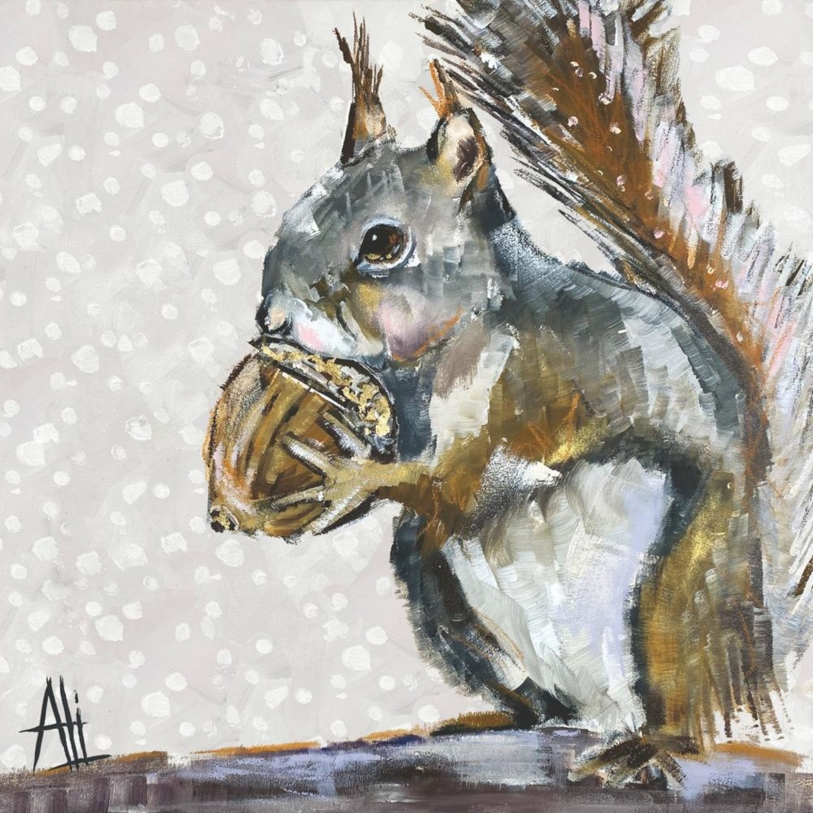 Squirrel Portrait Serviettes