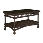 Vintage Black Bar Harbor Coffee Table